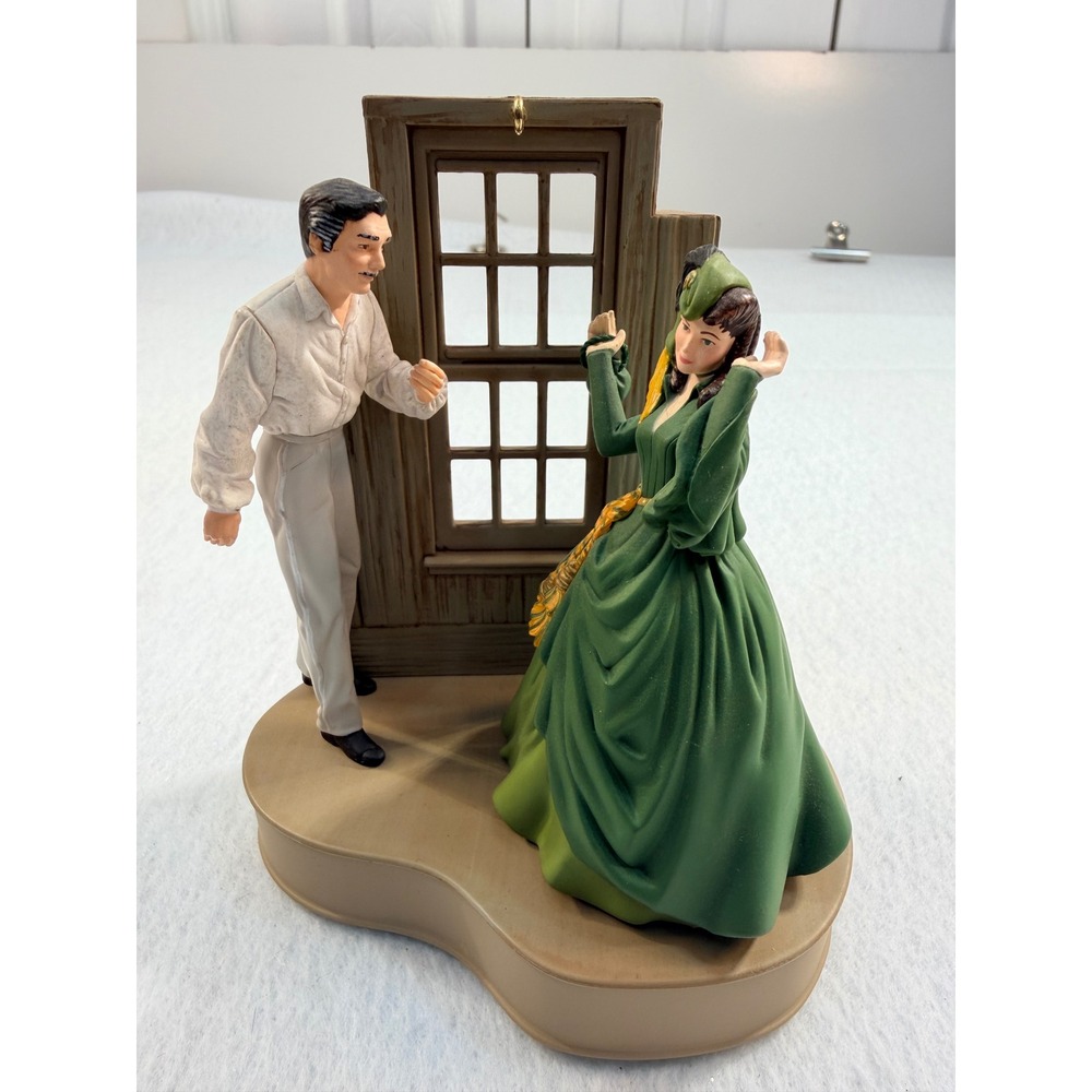 Gone With the Wind Scarlett O'Hara Rhett Butler Animated Musical Figure Works